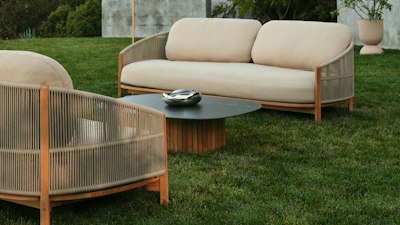 Softlands Outdoor Sofa and Coffee Table
