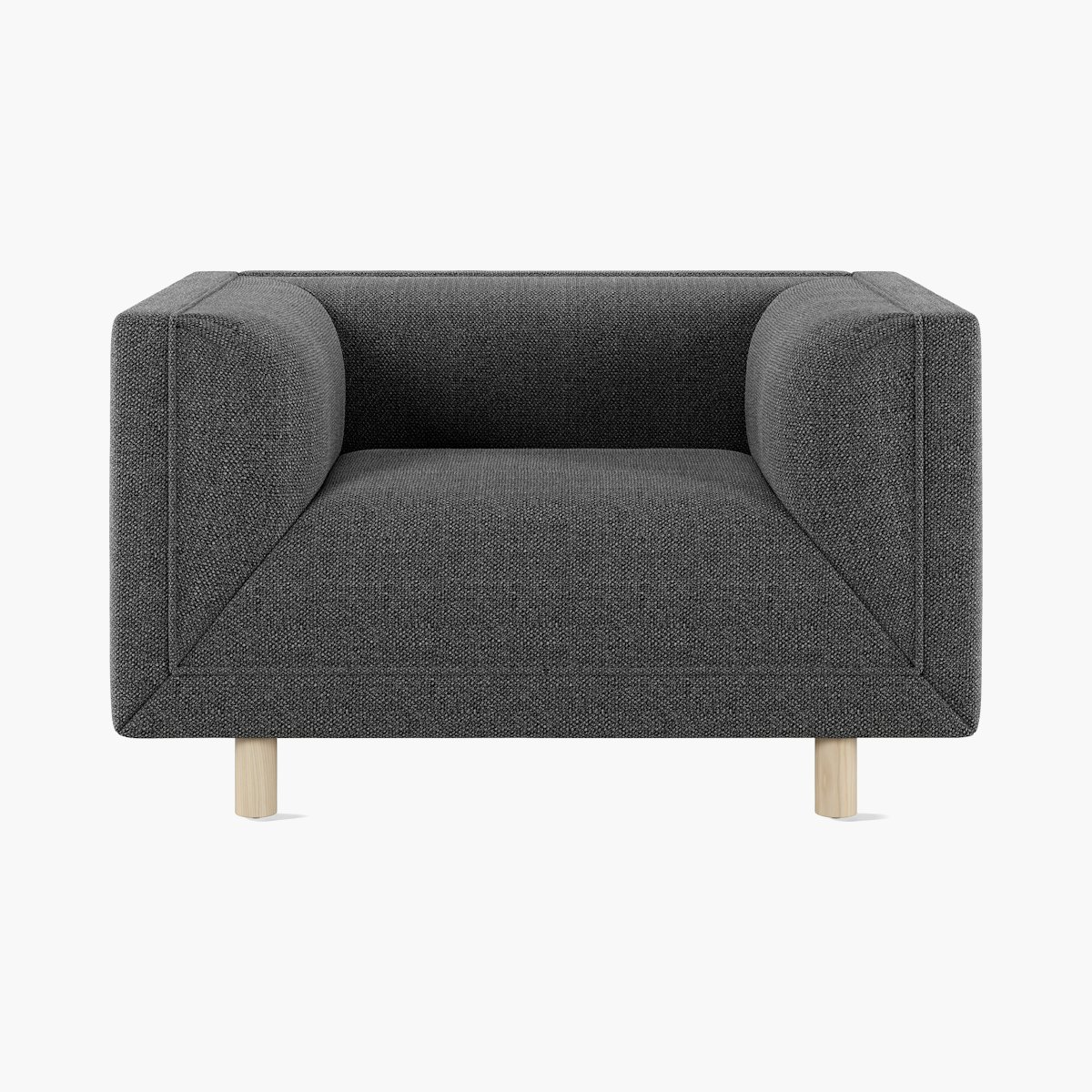 Rolled Arm Club Chair