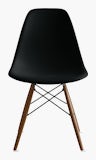 Eames Molded Plastic Dowel-Leg Side Chair (DSW)